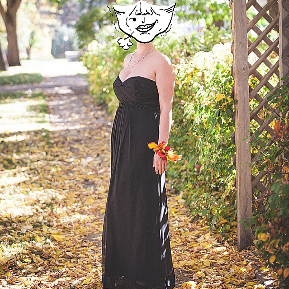 Bridesmaid, Evening Gown Strapless Dress